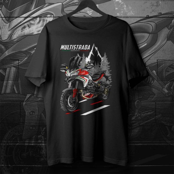 T-shirt Ducati Multistrada 1200 Merchandise Tricolor