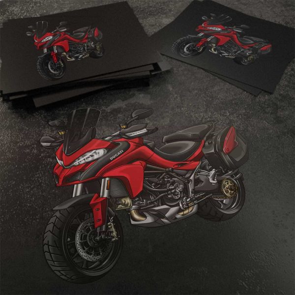 Stickers Ducati Multistrada Merchandise 1260 Red