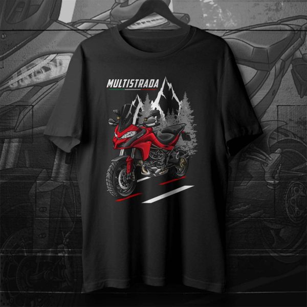 T-shirt Ducati Multistrada Merchandise 1260 Red
