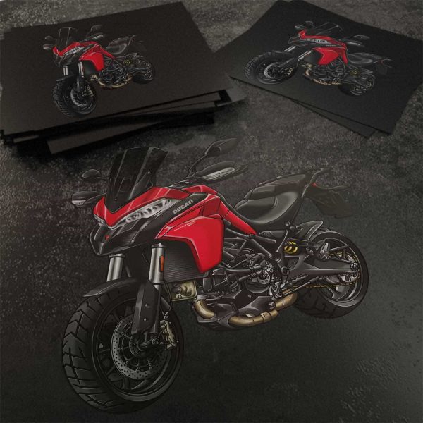 Stickers Ducati Multistrada 950 Merchandise Red 2017-2018