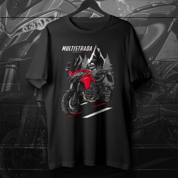 T-shirt Ducati Multistrada 950 Merchandise 2017-2018 Red