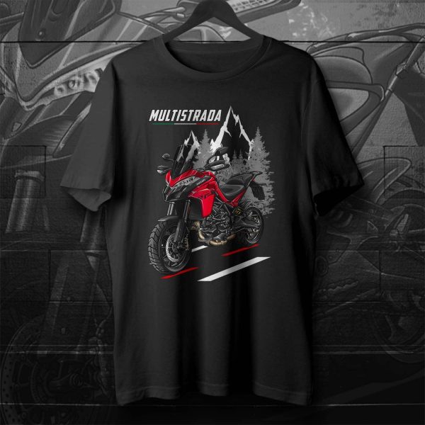 T-shirt Ducati Multistrada V2 Merchandise Red