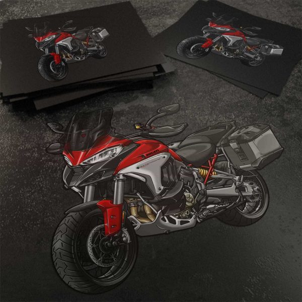 Stickers Ducati Multistrada V4 Merchandise Rally Red