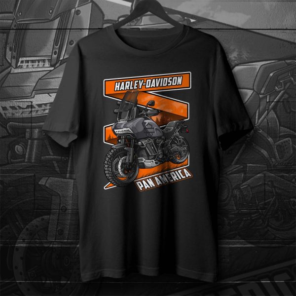 T-shirt HD Pan America Merchandise 1250 Guantlet Gray Metallic