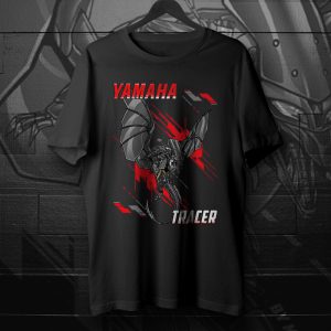 T-Shirt Yamaha Tracer 9 GT Tech Camo, Tracer 9 Merchandise, Tracer 9 GT Clothing