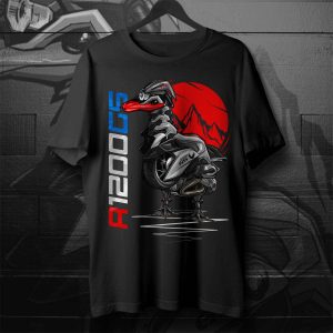 T-shirt BMW R1200GS Goose 2013-2016 Racing Red, BMW R1200GS Merchandise