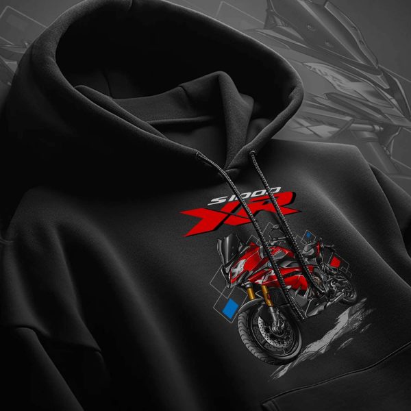 BMW Motorrad S1000XR Hoodie 2015-2017 Racing Red Motorrad S-Series Merchandise Clothing