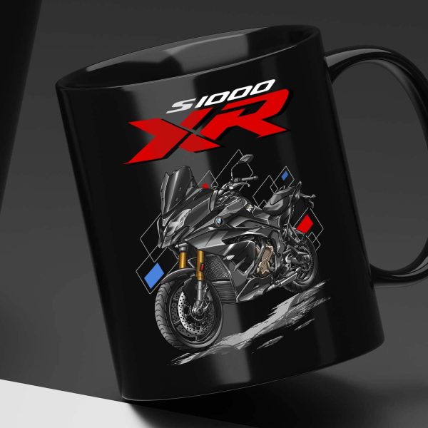 BMW Motorrad S1000XR Mug Black 2019 Black Storm Metallic Motorrad S-Series Merchandise Clothing