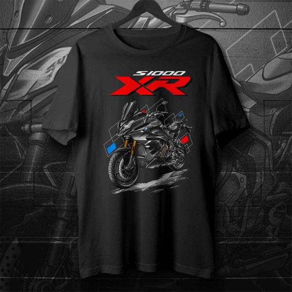 BMW Motorrad S1000XR T-shirt 2019 Black Storm Metallic Motorrad S-Series Merchandise Clothing