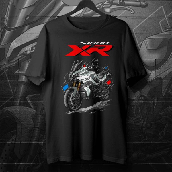 BMW S1000XR T-shirt 2020-2021 Ice Grey Motorrad S-Series Merchandise Clothing