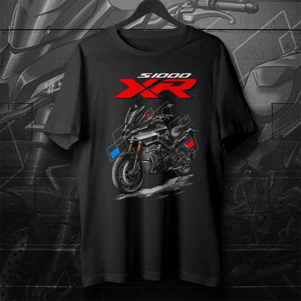 BMW S1000XR T-shirt 2022 Black Storm Metallic Motorrad S-Series Merchandise Clothing