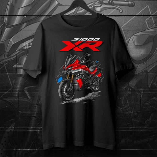 BMW S1000XR T-shirt 2023 Racing Red Motorrad S-Series Merchandise Clothing
