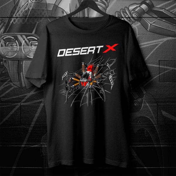 T-shirt Ducati DesertX Spider Rally, Ducati DesertX Merchandise