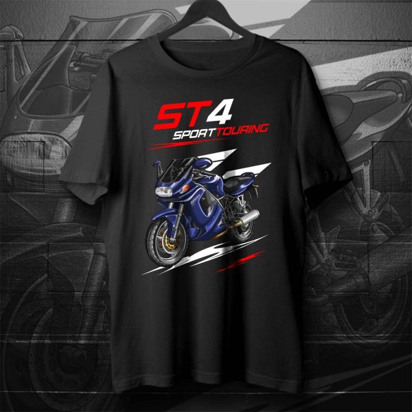T-shirt Ducati ST4 Blue, Ducati ST Merchandise, ST4 Clothing
