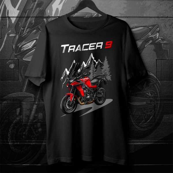 T-shirt Yamaha Tracer 9 2021-2023 Redline, Tracer 9 Merchandise