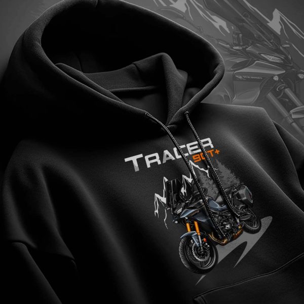 Hoodie Yamaha Tracer 9 2023 GT+ Power Grey, Tracer 9 Merchandise