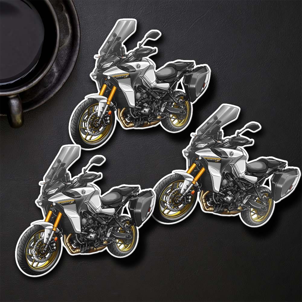 Stickers Yamaha Tracer 9 GT set of 3 for ADV Riders