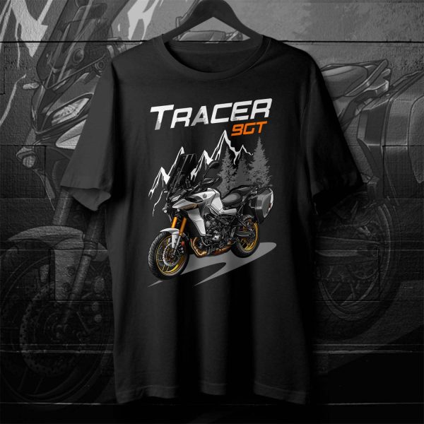 T-shirt Yamaha Tracer 9 2023 GT Pure White, Tracer 9 Merchandise