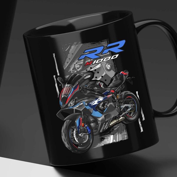 BMW Motorrad M1000RR Mug Black Storm Metallic M-Series Clothing Merchandise