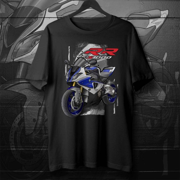 BMW S1000RR T-shirt 2012-2014 HP4, Motorrad S-Series Motorcycle Merchandise & Clothing