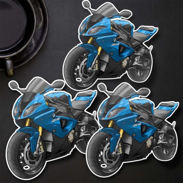BMW S1000RR Stickers 2012 Bluefire, Motorrad S-Series Motorcycle Merchandise & Clothing