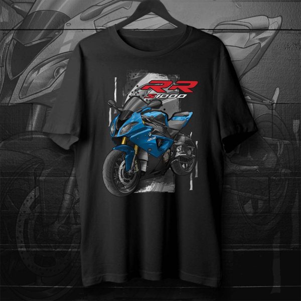 BMW S1000RR T-shirt 2012 Bluefire, Motorrad S-Series Motorcycle Merchandise & Clothing