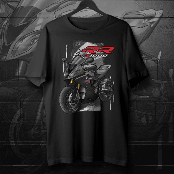 BMW S1000RR T-shirt 2014 Sapphire Black Metallic, Motorrad S-Series Motorcycle Merchandise & Clothing