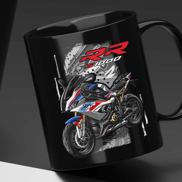 Black Mug BMW S1000RR 2019-2022 Motosport, Motorrad S-Series Motorcycle Merchandise & Clothing