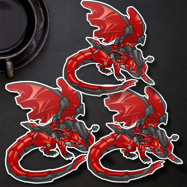 BMW S1000RR Dragonbike Stickers 2019-2022 Passion, Motorrad S-Series Motorcycle Merchandise & Clothing