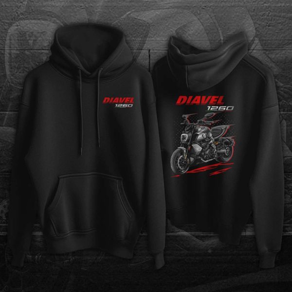 Ducati Diavel 1260 Hoodie 2019-2020 Sandstone Grey, Clothing and Merchandise