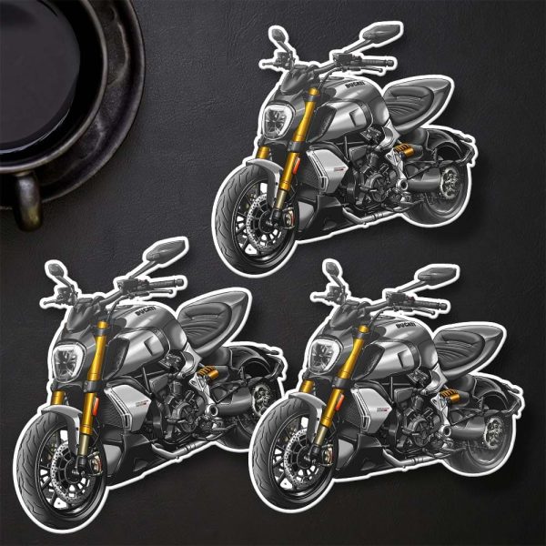 Ducati Diavel 1260 Stickers 2019 S Sandstone Grey Clothing and Merchandise
