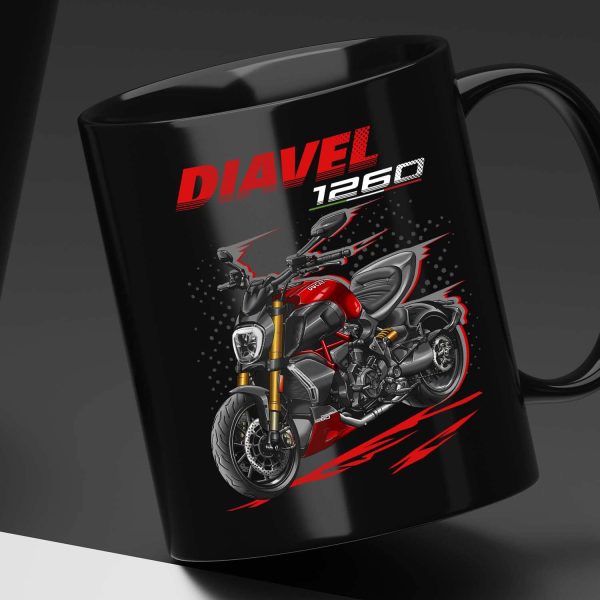 Ducati Diavel 1260 Mug 2020 S Red Clothing and Merchandise