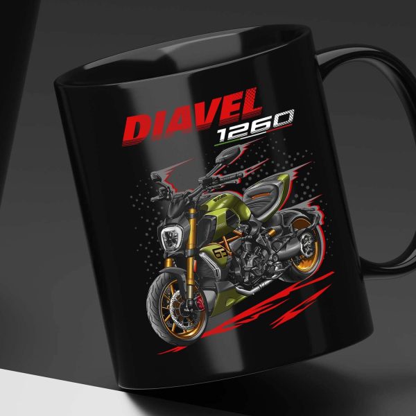 Ducati Diavel 1260 Mug 2021 Lamborghini Clothing and Merchandise