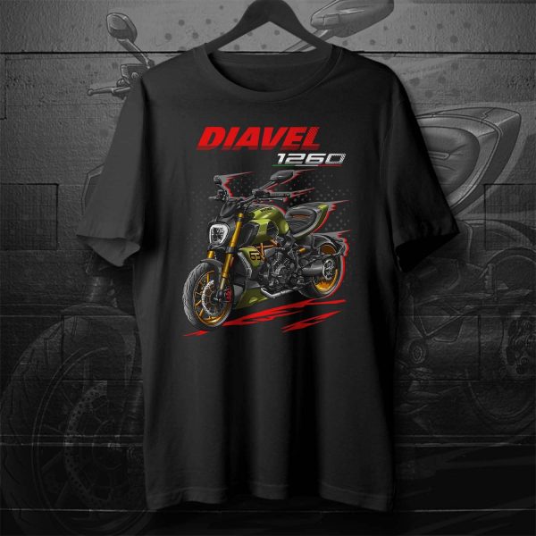 Ducati Diavel 1260 T-shirt 2021 Lamborghini Clothing and Merchandise