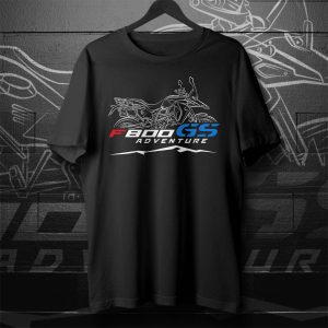 BMW F800GS Adventure T-shirt Motorrad F-Series & GS-Series Motorcycle Merchandise and Clothing