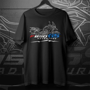 BMW F850GS Adventure T-shirt Motorrad F-Series & GS-Series Motorcycle Merchandise and Clothing