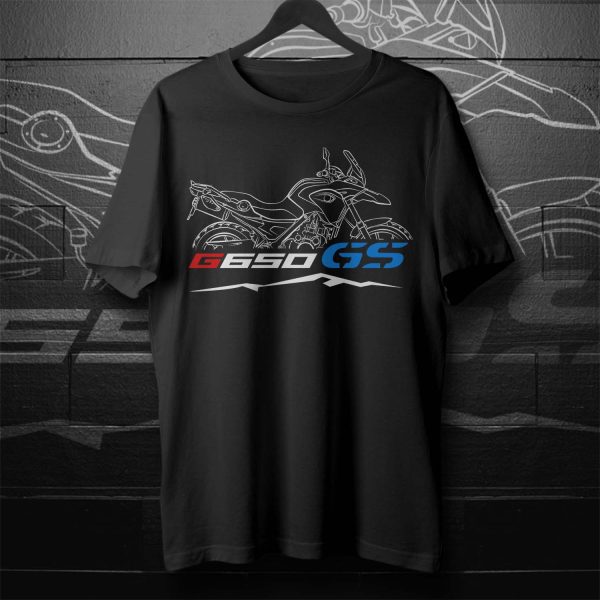Motorcycle T-shirt BMW G650GS Motorrad G-Series & GS-Series Merchandise and Clothing