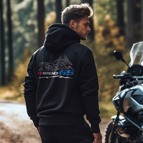 BMW R1200GS Hoodie Motorcycle GS-Series Merchandise and Clothing R-Series