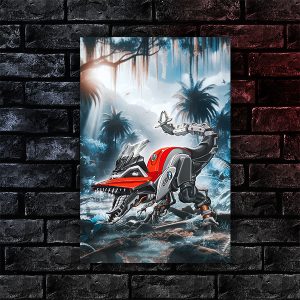 BMW R1200GS T-Rex Motorcycle Poster GS-Series Merchandise Clothing