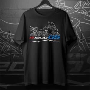 Motorcycle T-shirt BMW Motorrad R1200GS GS-Series Merchandise and Clothing R-Series