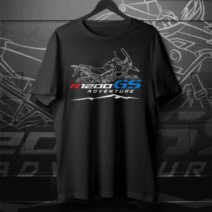 BMW Motorrad R1200GS Adventure T-shirt Motorcycle GS-Series Merchandise and Clothing R-Series