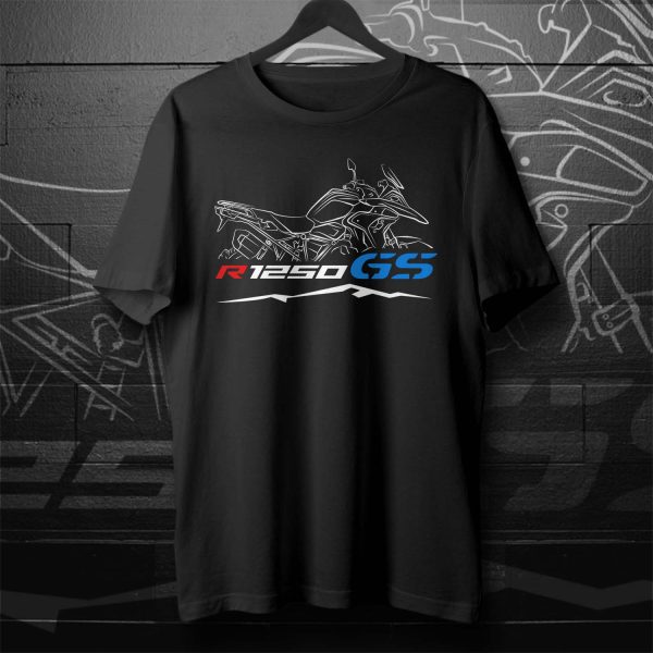 BMW R1250GS T-shirt Motorcycle GS-Series Merchandise and Clothing R-Series