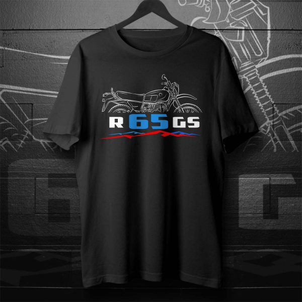 BMW R65GS T-shirt Motorcycle GS-Series Merchandise and Clothing R-Series