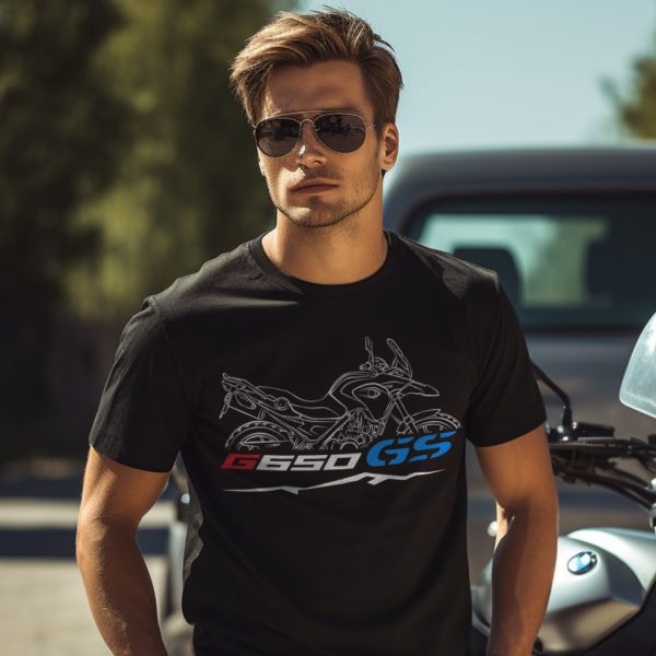 Motorcycle T-shirt BMW G650GS Motorrad G-Series & GS-Series Merchandise and Clothing