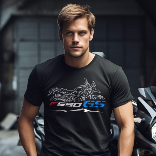 BMW F650GS T-shirt Motorrad F-Series & GS-Series Motorcycle Merchandise and Clothing