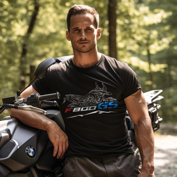 Motorcycle T-shirt BMW F800GS Motorrad F-Series & GS-Series Merchandise and Clothing