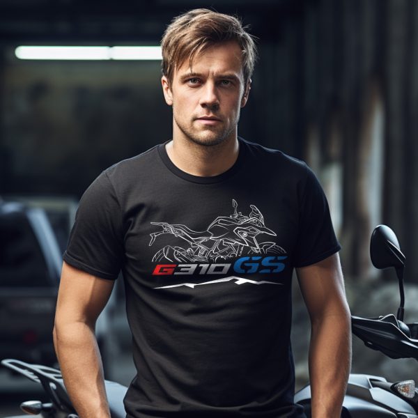 Motorcycle T-shirt BMW G310GS Motorrad G-Series & GS-Series Merchandise and Clothing