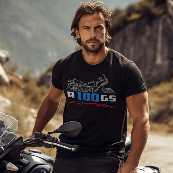 BMW R100GS T-shirt Motorcycle GS-Series Merchandise and Clothing R-Series