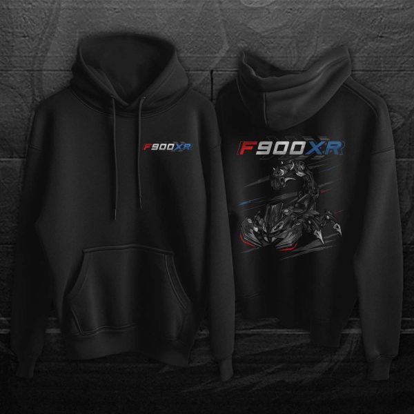 Hoodie BMW F900XR Scorpion 2022-2023 Triple Black Merchandise & Clothing