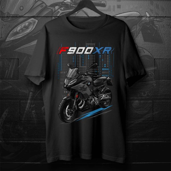 T-shirt BMW F900XR 2022-2023 Triple Black Clothing & Apparel